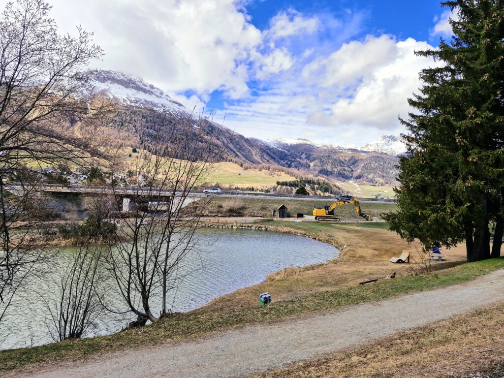Descida até St. Moritz – Bernina Tirano/Suíça