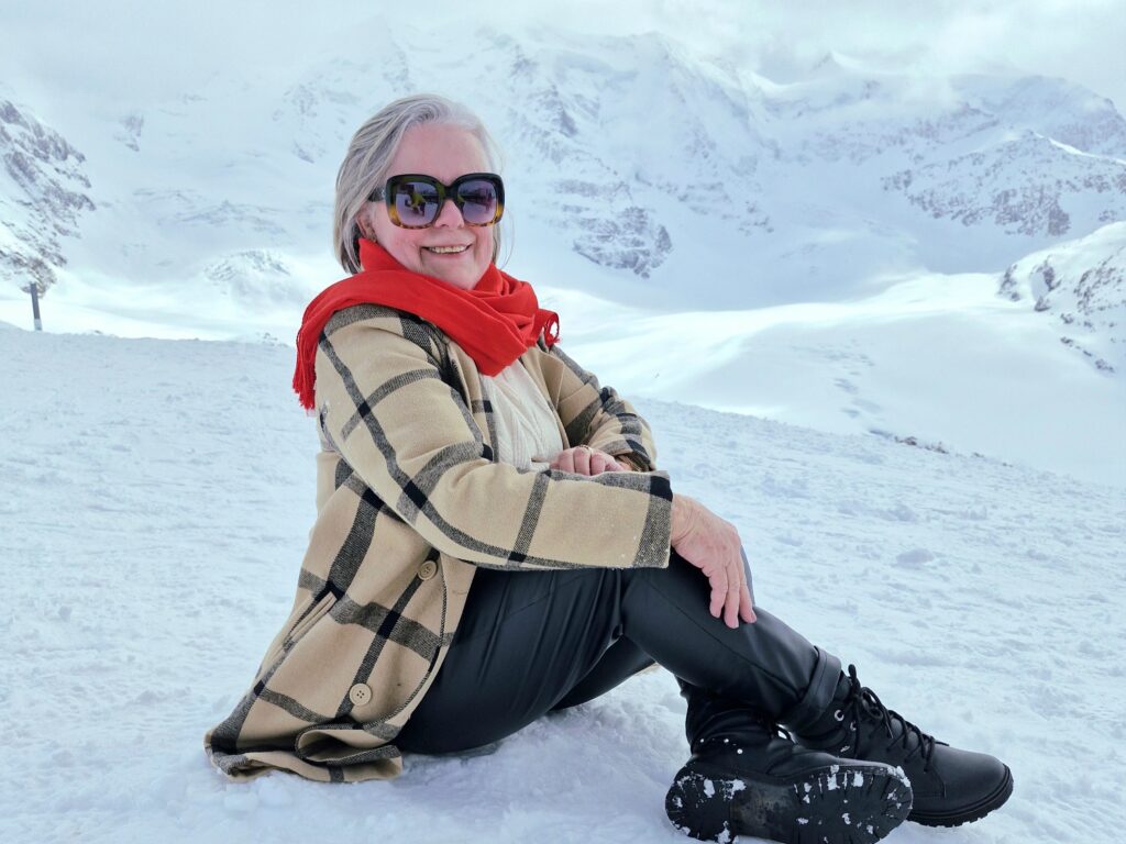 Bernina Trem Vermelho de Tirano para Suíça
