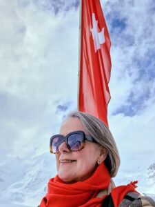 Bernina Trem Vermelho de Tirano para Suíça