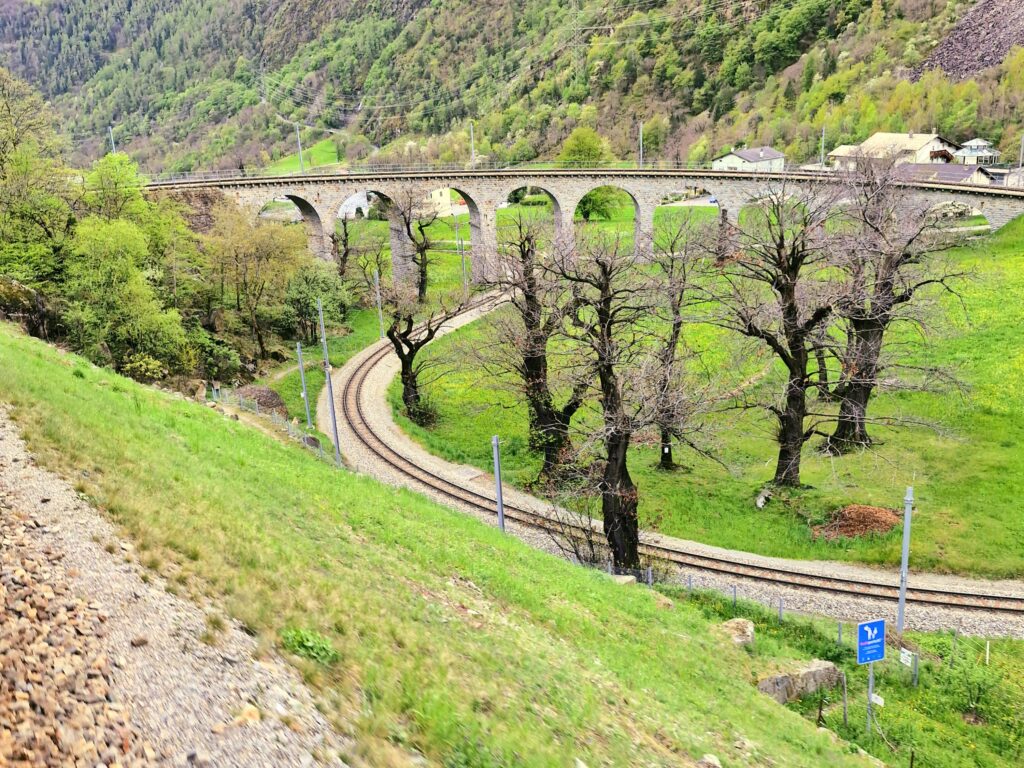Viaduto Circular de Brusio – Tirano/Itália