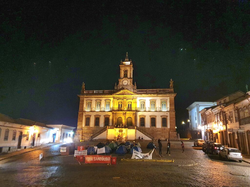Praça Tiradentes - Ouro Preto/MG - Brasil