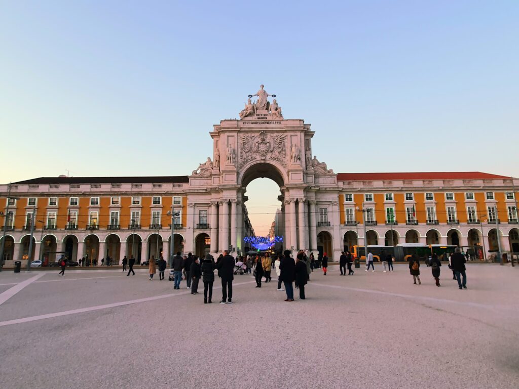 Praça do Comércio em Lisboa - Portugal