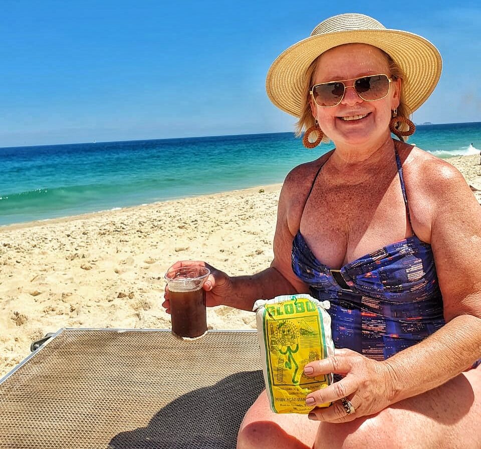 Biscoito Globo nas praias do Rio de Janeiro