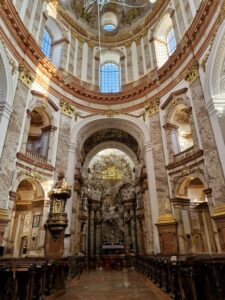 Karlskirche - Igreja de São Carlos Borromeo Viena/Áustria
