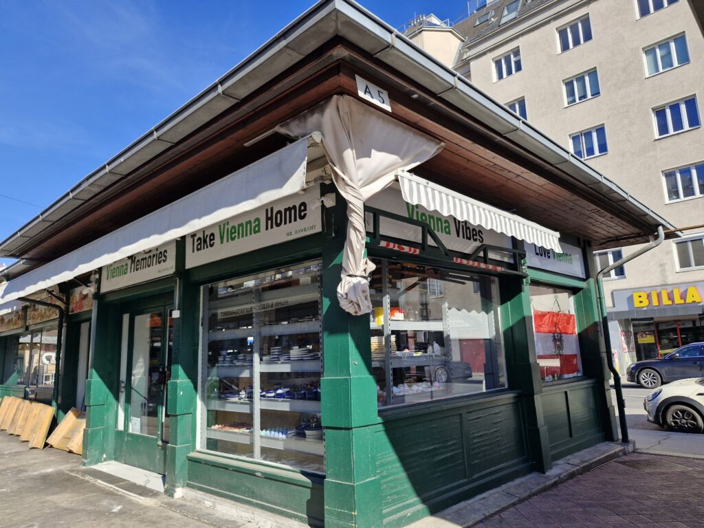 Mercado Naschmarkt - Viena/Áustria
