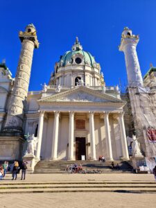 Karlskirche - Igreja de São Carlos Borromeo - Viena/Áustria