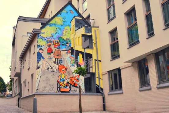 Comic Book Route (Rota dos Quadrinhos) – Bruxelas/Bélgica