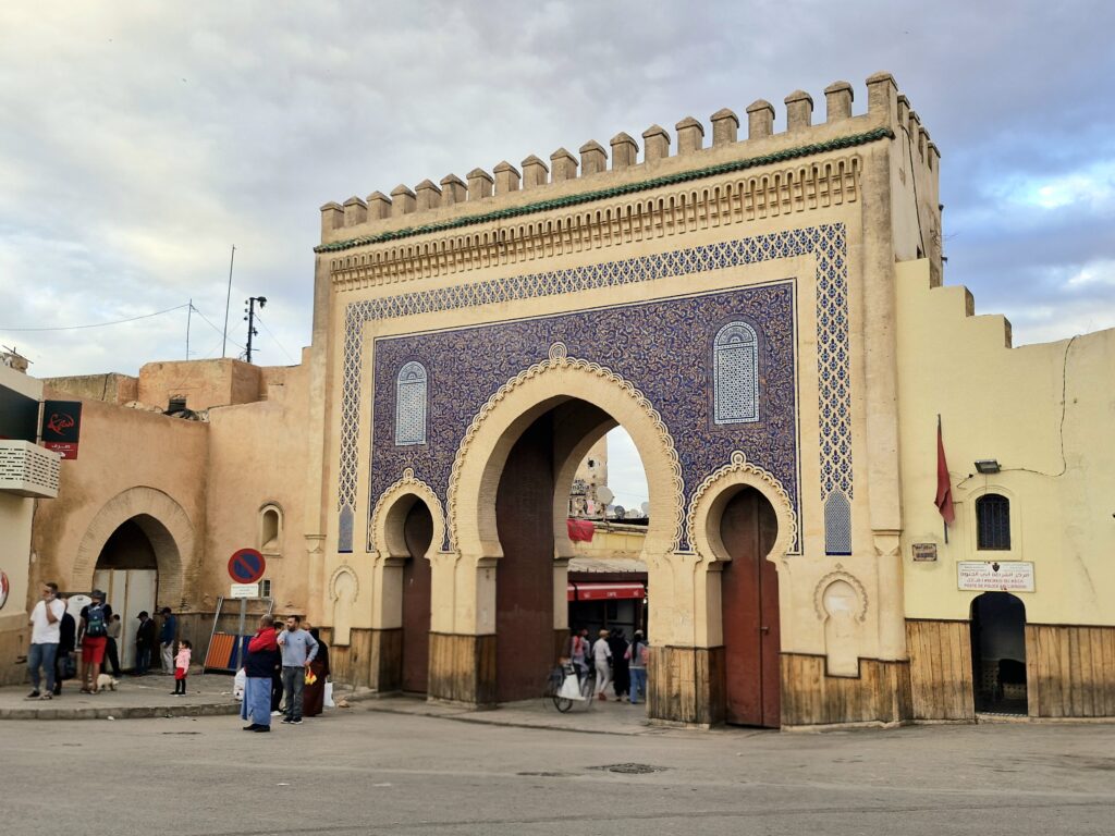 Portão Azul (Bab Bou Jeloud) Fez - Marrocos/África