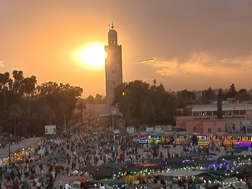 Praça Jemaa el-Fna - Marrakech – Marrocos/África