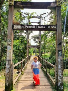 Ponte Pênsil Dona Benta – Pirenópolis/GO - Brasil