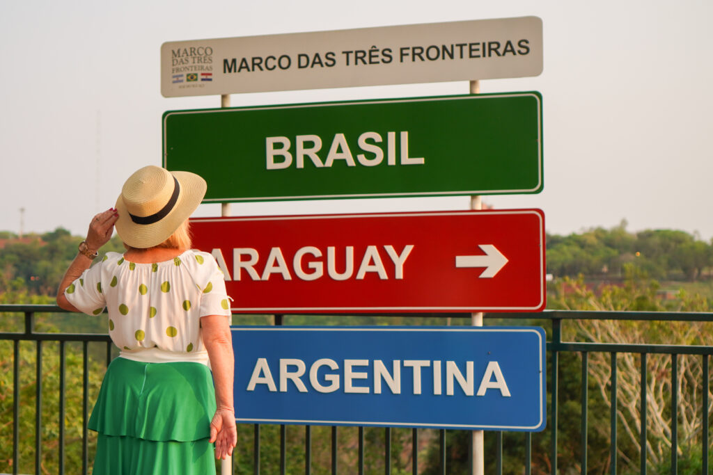Marco das Três Fronteiras– Foz do Iguaçu Paraná/PR Brasil