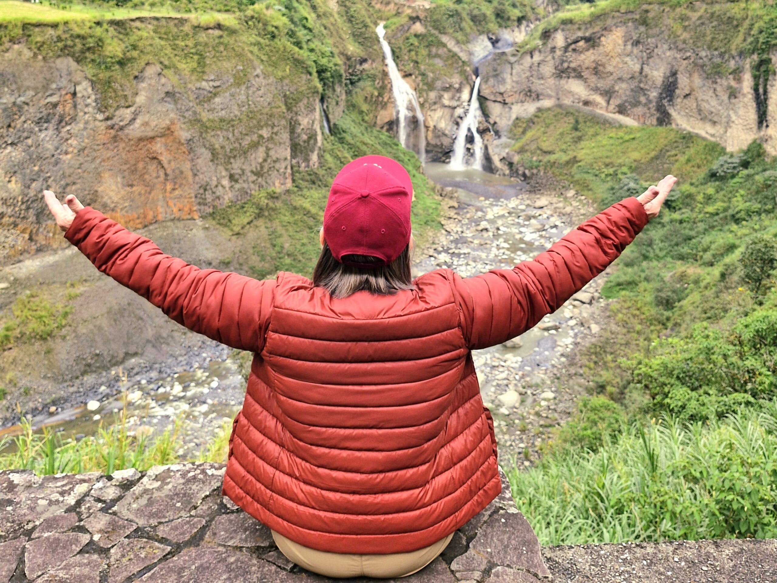 Cascada Agoyán Baños de Agua Santa - Equador/EC